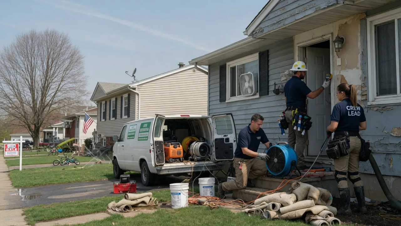 Flood Cleanup in Afton, TN near me